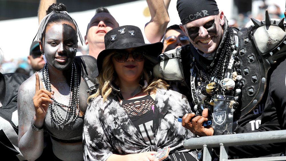 Raider Nation is a famously committed and thirsty group of fans. (AFP)