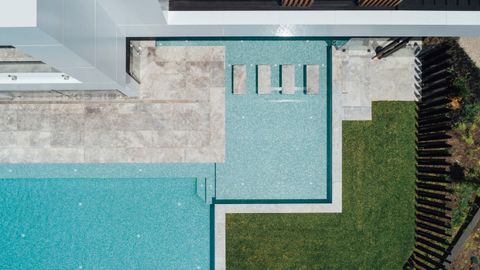 Real estate swimming pool property luxury