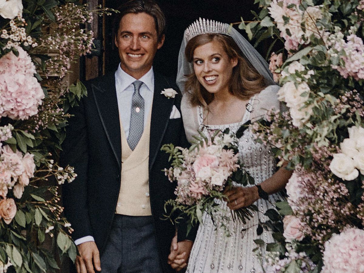 Princess Beatrice's Surprise Wedding Had a “Secret Garden” Theme