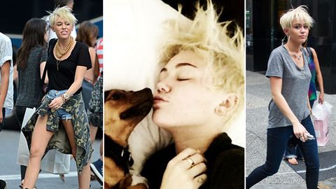 Miley Cyrus' grungy new look is evidence that she's going off the rails, and gay, apparently