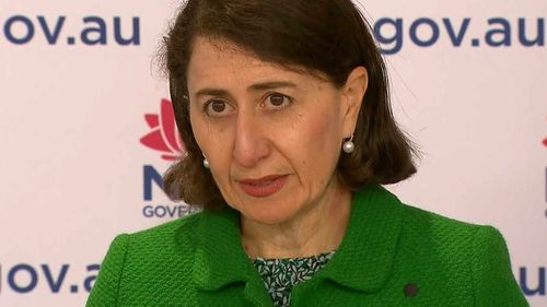 NSW Premier Gladys Berejiklian.