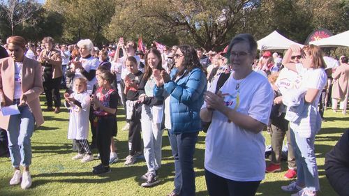 Tens of thousands of Australians have attended rallies around the country to show their support for an Indigenous Voice to Parliament.