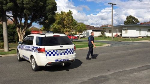 Police were at the scene on Belle Avenue, Wangaratta, for nearly five hours (Victoria Police)