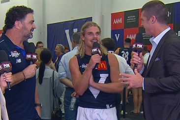 Bailey Smith speaks post match.