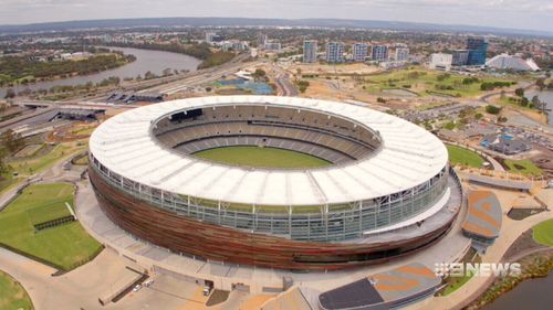 Optus Stadium hosts a BBL semi-final tomorrow. 