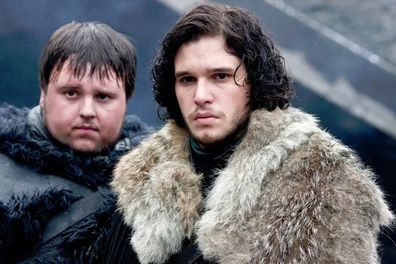 Samwell Tarly and Jon Snow