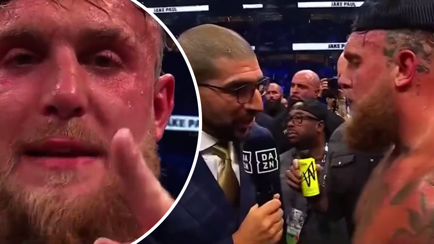 'I'm the king of this': Jake Paul calls out UFC champion Alex Pereira in bizarre post-fight interview