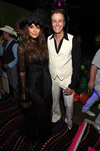 Pia Miller, Patrick Whitesell, dating, Halloween party