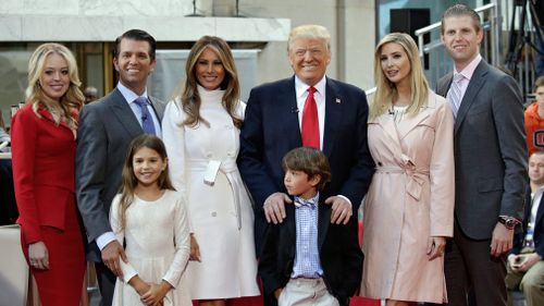 Can you name all of Donald Trump's children? (AAP)