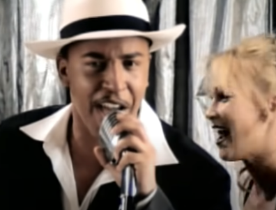 Lou Bega in his video for 'Mambo No. 5'