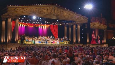 Every year Andre Rieu takes over the town square and performs 12 sold out concerts with his Johann Strauss Orchestra and a host of special guests, including a pipe and drum band of more than 100 members.