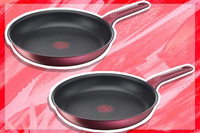 9PR: Tefal Daily Chef Red Induction Non-Stick Frypan, 30cm