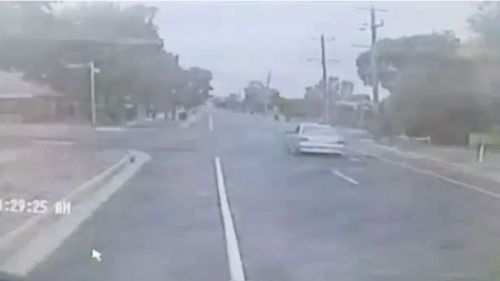 Police released CCTV footage of the car believed to have been involved. 