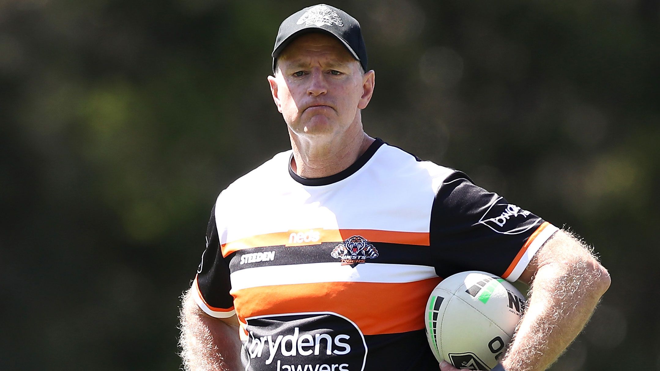 Wests Tigers coach Michael Maguire.