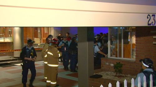 Emergency services were called to the scene. (9NEWS)