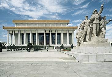 Where is the Mausoleum of Mao Zedong?
