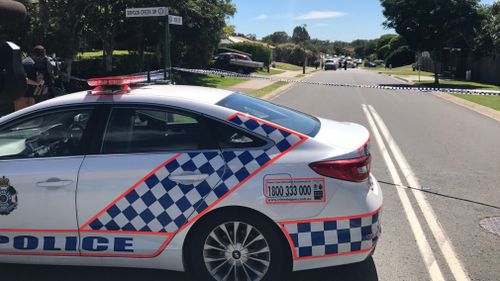 Police found the shooting victim with an injured eye in Upper Coomera. (9NEWS)