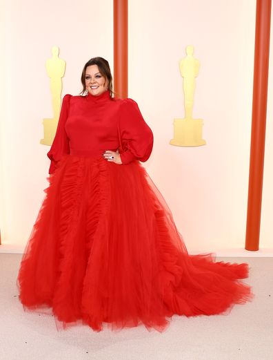 HOLLYWOOD, CALIFORNIA - MARCH 12: Melissa McCarthy attends the 95th Annual Academy Awards on March 12, 2023 in Hollywood, California. (Photo by Arturo Holmes/Getty Images )