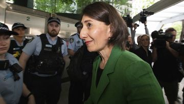 Former NSW Premier Gladys Berejikilian arrives at ICAC.  29/10/21 Photo by Renee Nowytarger /  SMH