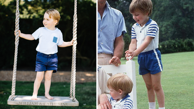 Prince George twinning with his dad Prince William