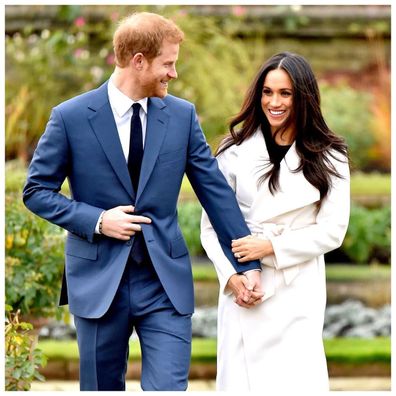 Prince Harry and Meghan Markle engagement anniversary: Couple share unseen photo from royal wedding 