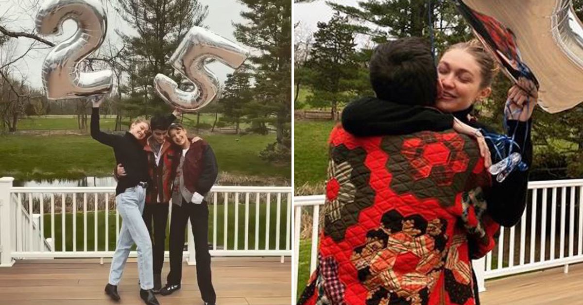 Supermodel Gigi Hadid celebrates 25th birthday with boyfriend Zayn