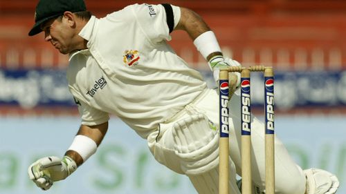 Ricky Ponting was not wearing a helmet when he was felled by a Mohammad Sami bouncer. (Getty)