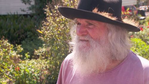 Andrew Cauchi, father of Joel Cauchi, speaks from outside their Toowoomba family home. 