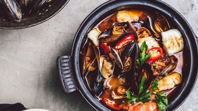 Seafood stew