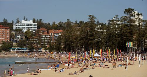 Popular with tourists, Manly Beach came n at number 16 on the top 25 ranking. (AAP)