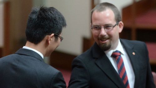 Motoring Enthusiasts Party senator Ricky Muir. (AAP)