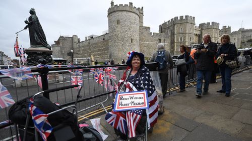 Well-wishers will line the streets near the Queen Victoria statue. (Getty)