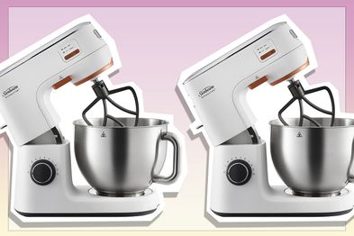 9PR: Sunbeam Mixmaster HeatSoft Planetary Stand Mixer | HeatSoft Technology To Melt & Mix In One Bowl, 2 Heat Settings, 10 Speeds