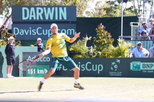 The new $16m tennis court in Darwin had plans for international tournaments. But those dreams have been halted thanks to its wonky court.