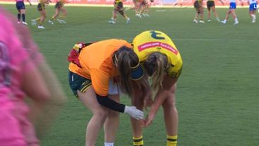 Jillaroos star injures wrist in awful sight