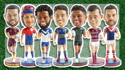 9PR: Get ready for kick-off with these NRL player bobbleheads