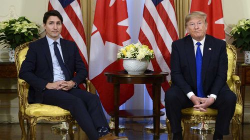 Justin Trudeau and Donald Trump have a terse relationship.