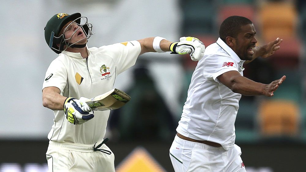 Philander plays on after painful clash