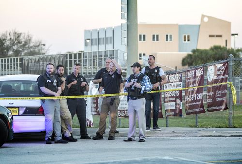 Marjory Stoneman Douglas High School is located between Miami and Orlando. (AAP)