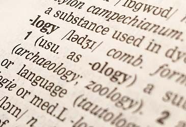 The suffix -logy is derived from 'logos', which comes from which European language?