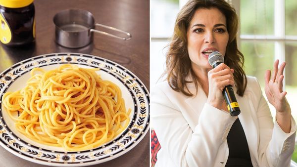 Vegemite pasts and celebrity chef Nigella Lawson 