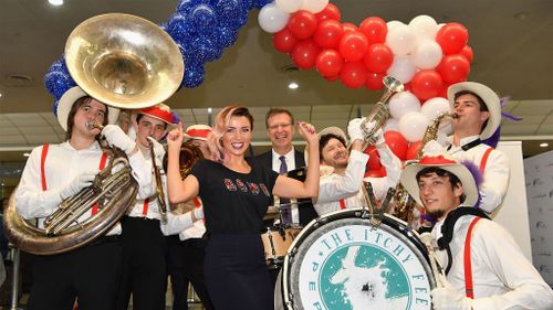 Dannii Minogue attended this morning's launch. (Getty Images)