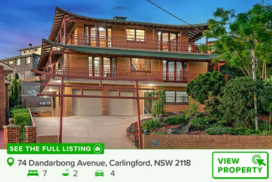 Japanese-inspired home Sydney sells for just over $2 million