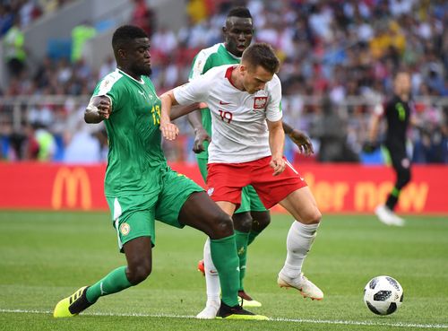 Last night's Poland versus Senegal game was shown on free-to-air TV after  Optus allowed SBS to show games for 48 hours. Picture: PA