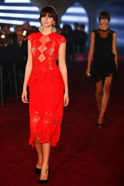 Seeing red. Myer Autumn/Winter 2017.