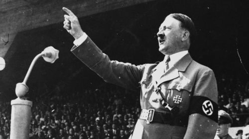 Adolf Hitler in 1937. Herman Goerring was a senior member of the Third Reich before falling out with the Fuhrer late in the war. (AAP)