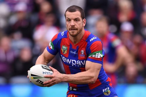Jarrod Mullen was banned from the NRL for four years after testing positive to steroids.  (AAP Image/Paul Miller) 