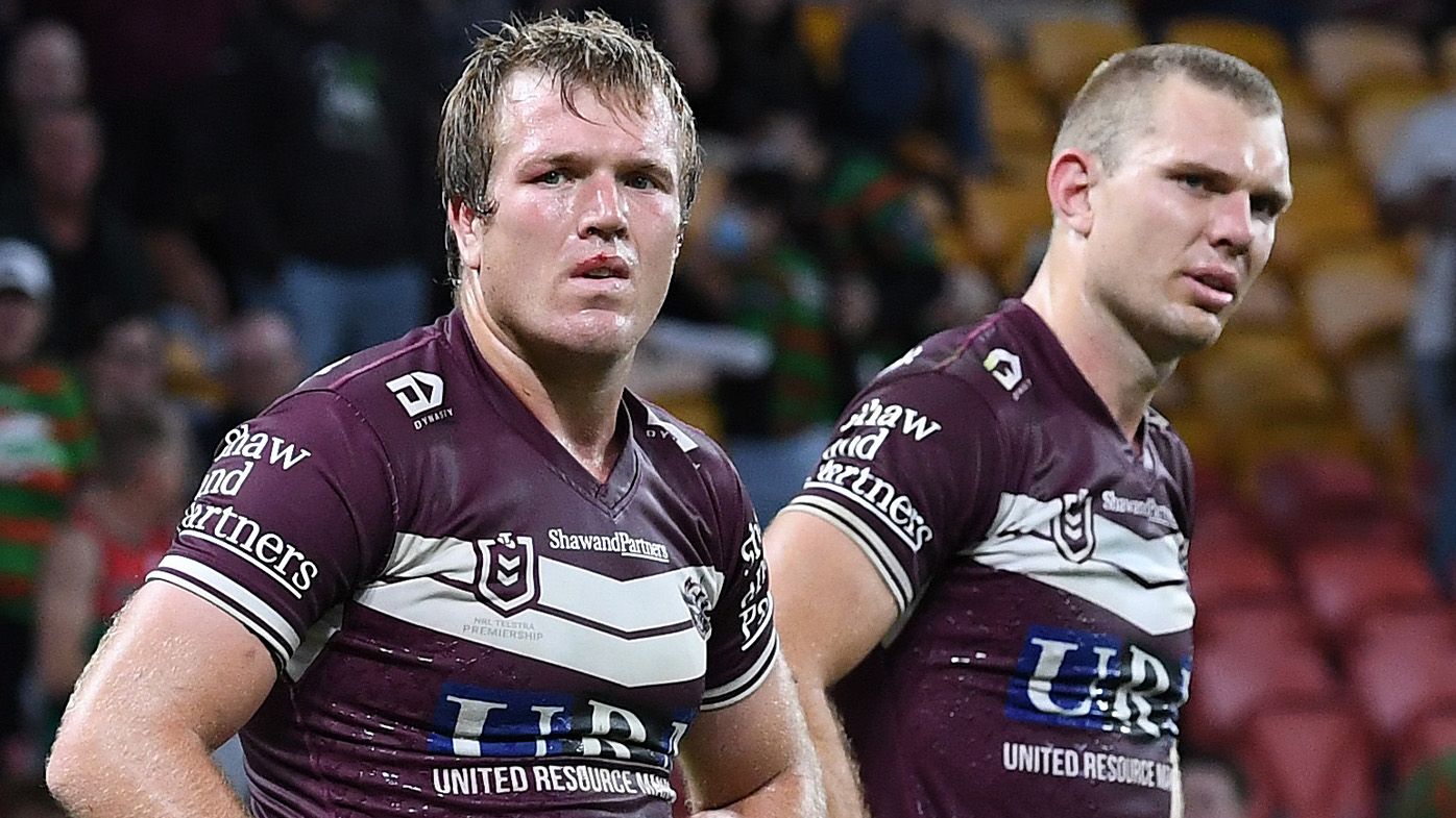 Manly stars Jake and Tom Trbojevic drop alarming statement amid club's stoush with Des Hasler