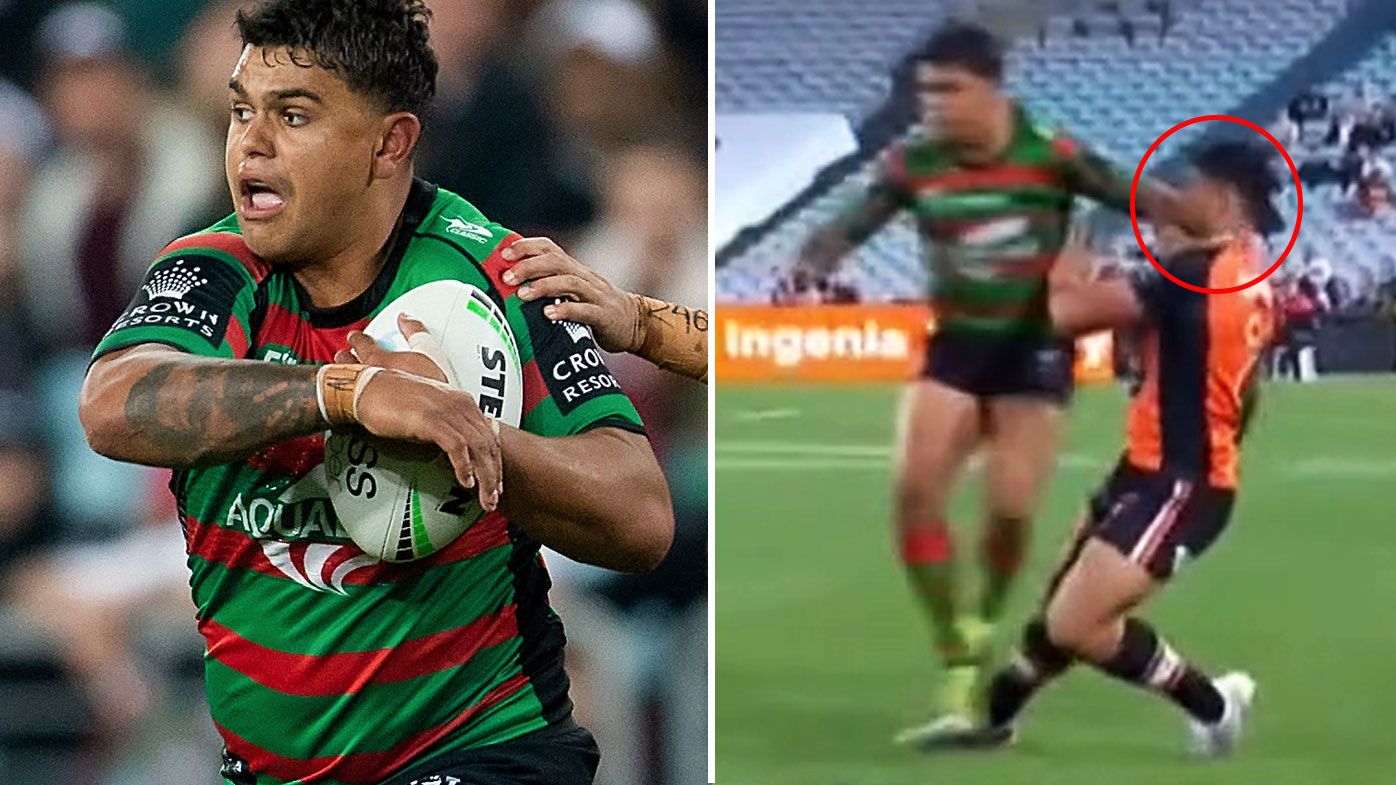 Latrell Mitchell fronted the judiciary over a shot on David Nofoaluma. 