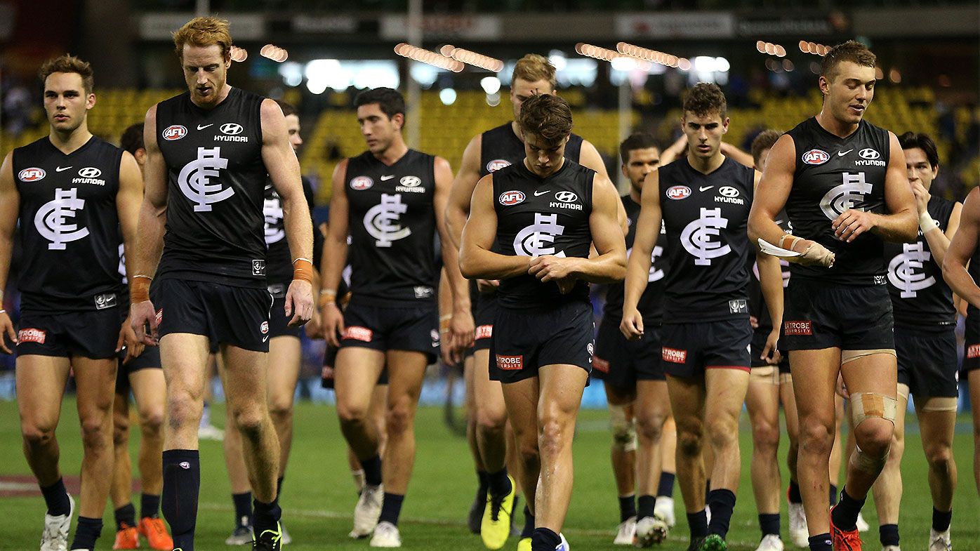 'I've seen more commitment on MAFS': Angry Carlton fan gives team almighty spray after disappointing loss